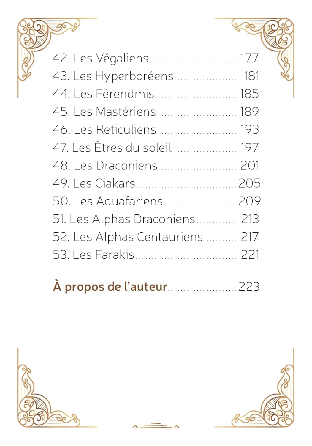 L'Oracle des peuples galactiques
