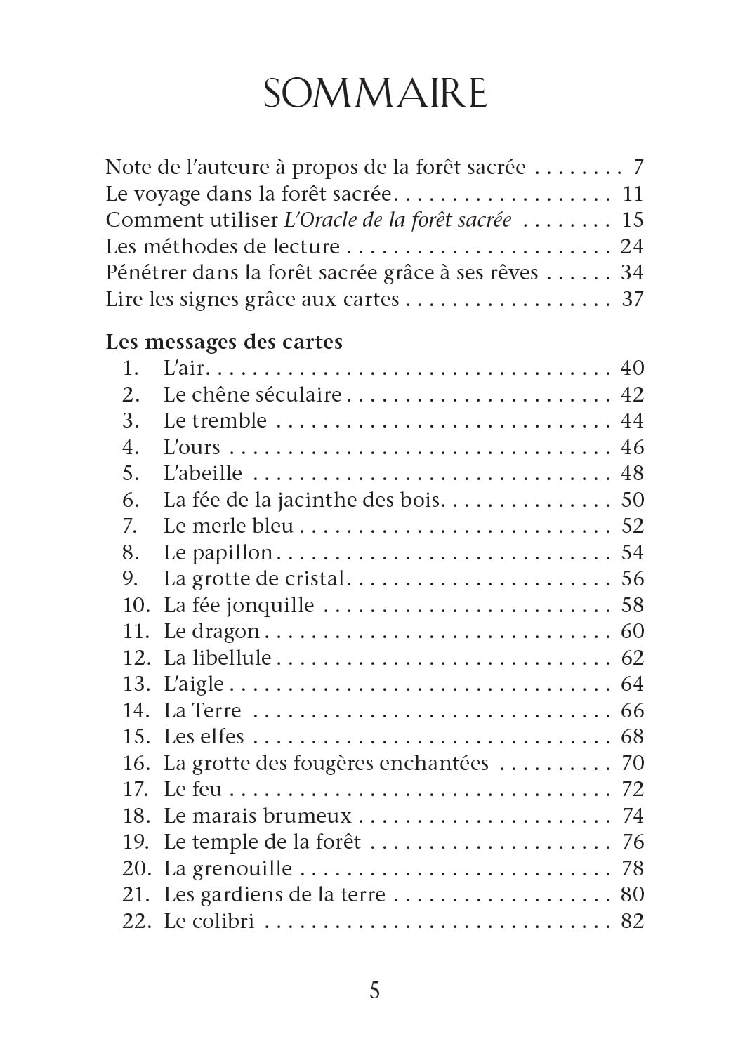 L'Oracle de la forêt sacrée: 52 cartes pour ouvrir les portails énergétiques des mondes subtils