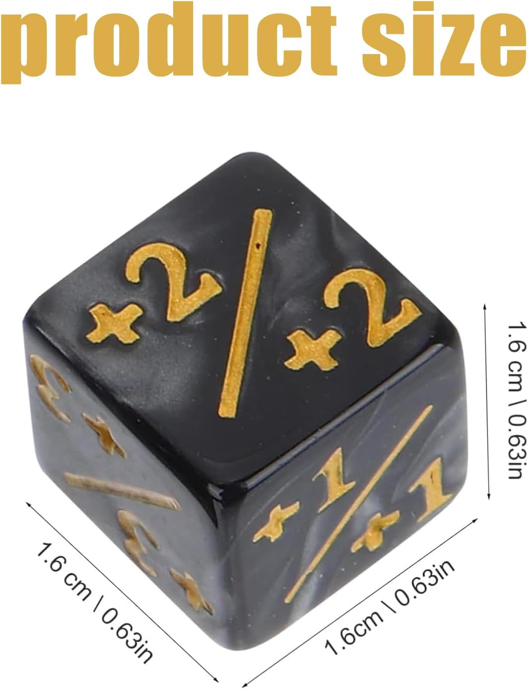 Lot de 48 dés MTG, compteur de dés magiques, jeu de dés Magic The Gathering, compteur de dés D6, convient pour les jeux de cartes, les réunions de famille, les pubs (vert, rouge, blanc, noir)