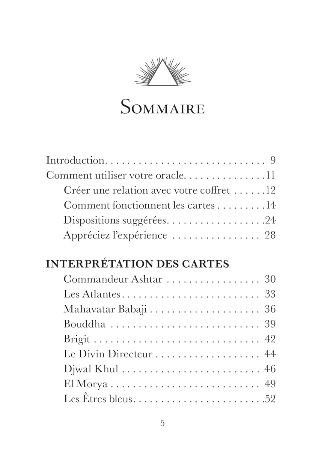 Les Maîtres Ascensionnés - Cartes Oracle