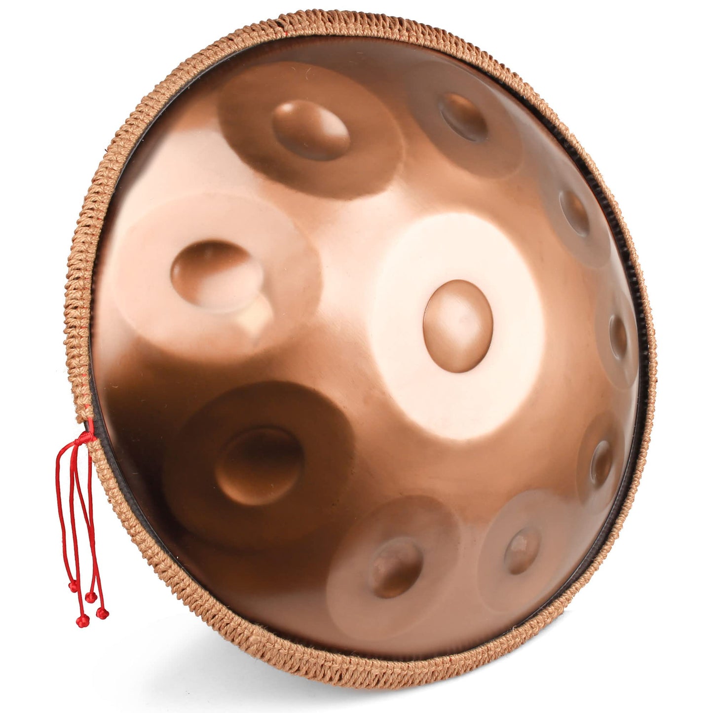 LOMUTY Handpan Drum 12 Tones 22 Inch Steel Tongue Drum avec sac souple, Percussion harmonique pour la guérison du son, la méditation personnelle, le yoga (argent)