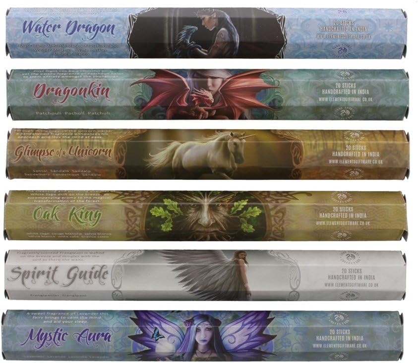 Coffret cadeau d'encens spirituel par Anne Stokes