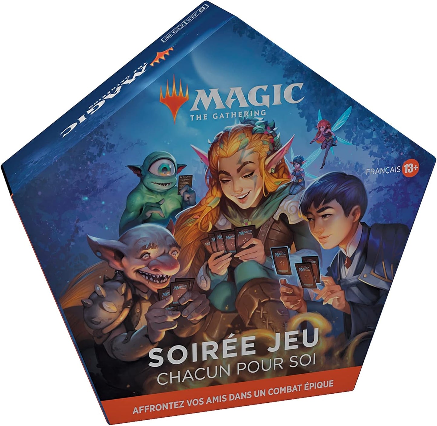 Wizards of the Coast - Soirée jeux : chacun pour soi 2022 - Jeu de cartes fantastique pour 2 à 5 joueurs - Magic: The Gathering