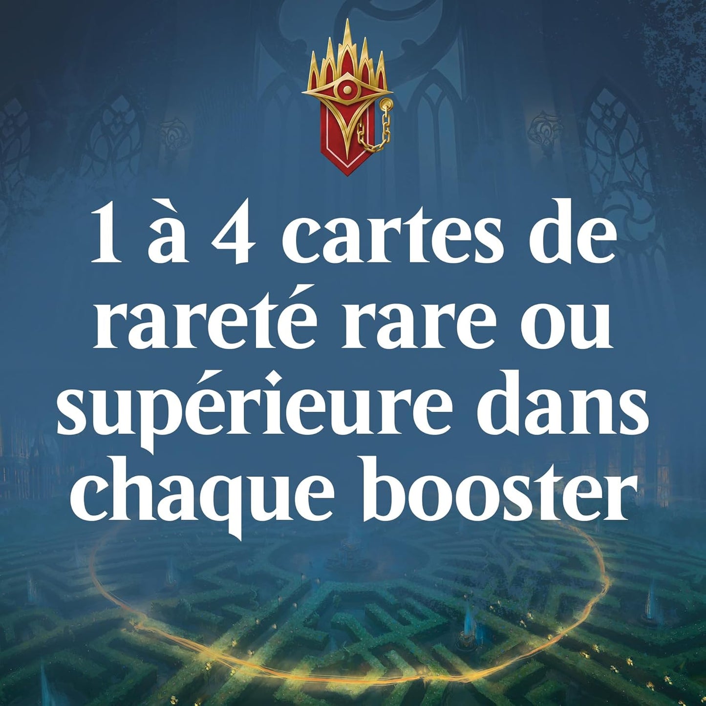 Bundle Magic: The Gathering Meurtres au manoir Karlov - 9 boosters de jeu, 30 cartes de terrain + accessoires exclusifs (Version Française)