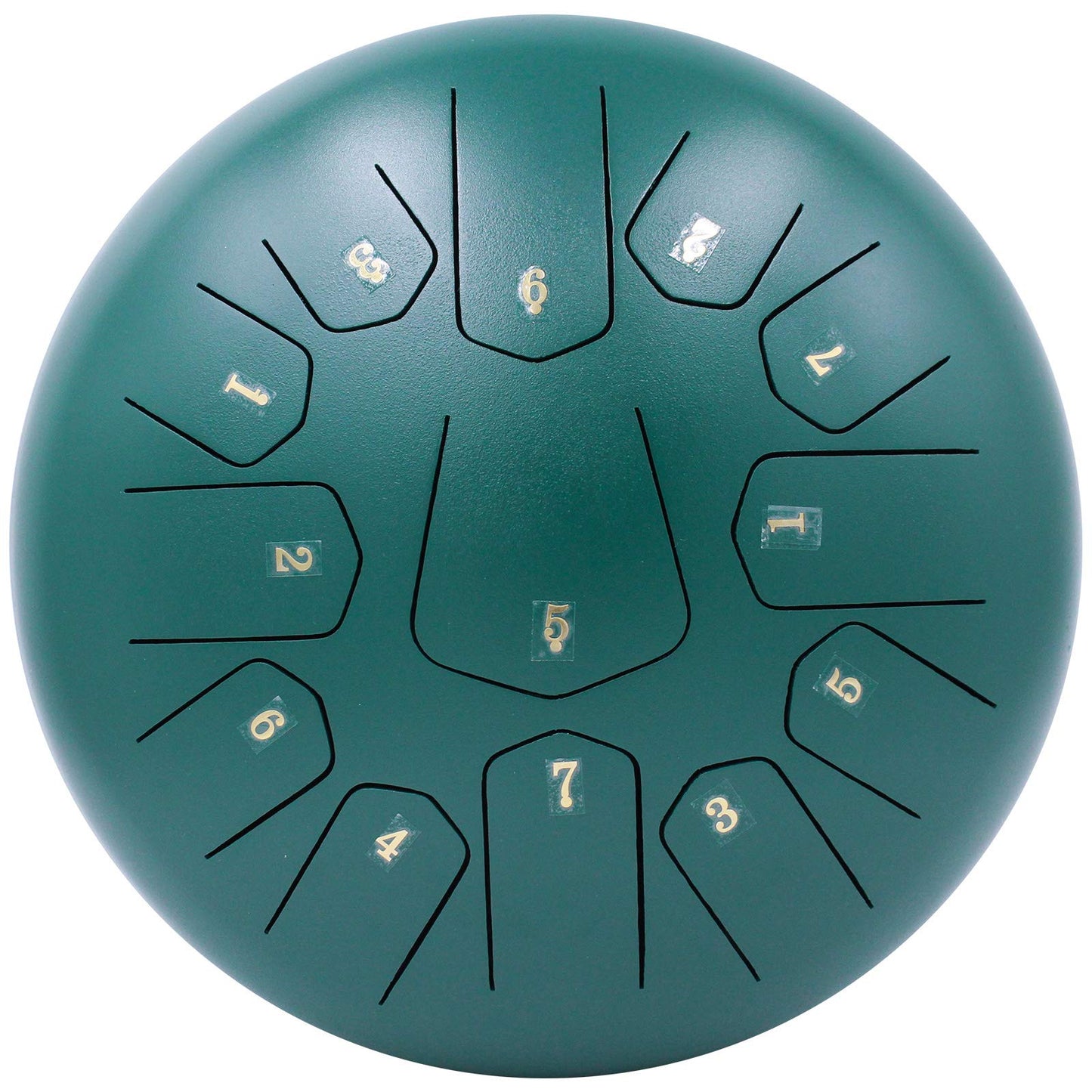 LOMUTY Handpan Drum 12 Tones 22 Inch Steel Tongue Drum avec sac souple, Percussion harmonique pour la guérison du son, la méditation personnelle, le yoga (violet)