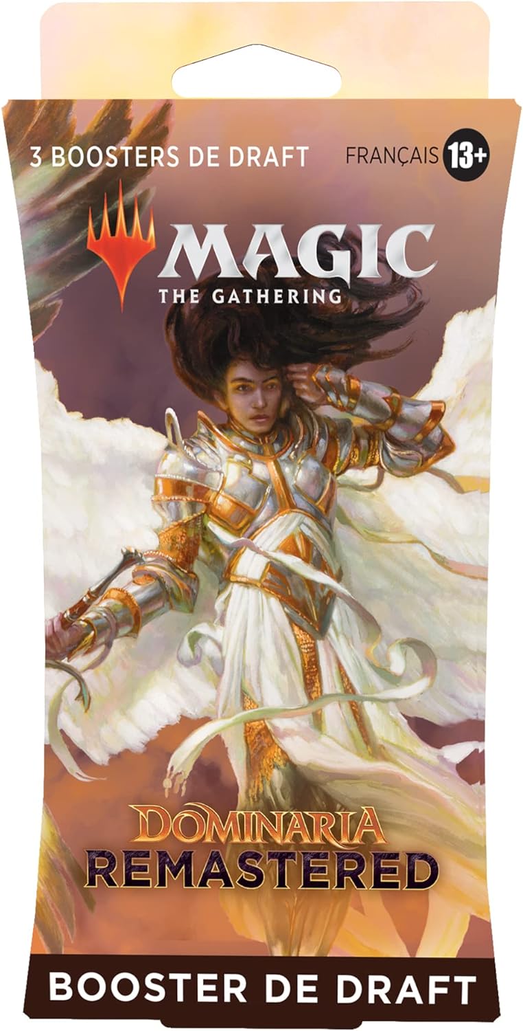 Magic The Gathering D15051010 Pack De 3 Boosters De Draft Dominaria Remastered (Version Française), Multicolore