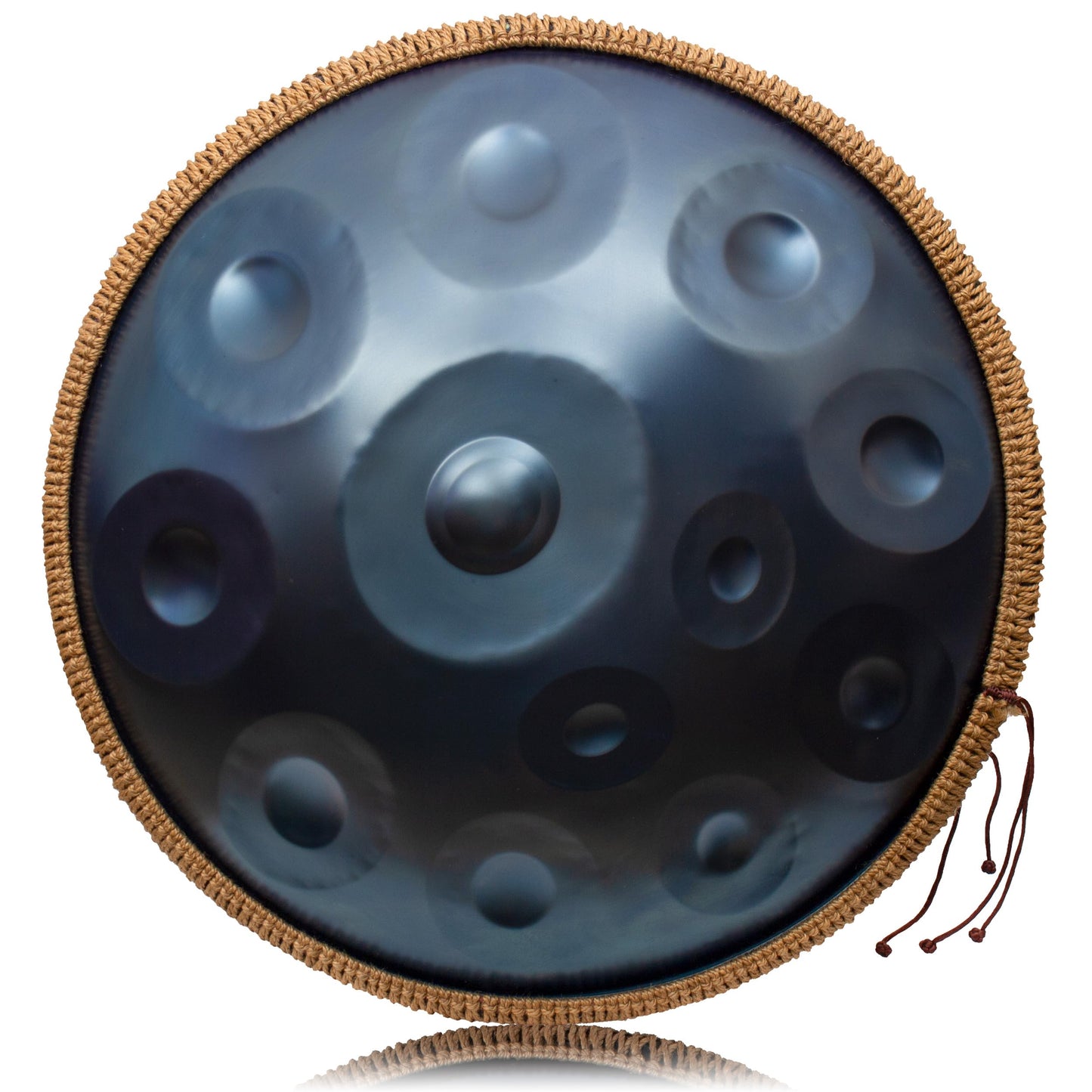 LOMUTY Handpan Drum 12 Tones 22 Inch Steel Tongue Drum avec sac souple, Percussion harmonique pour la guérison du son, la méditation personnelle, le yoga (violet)