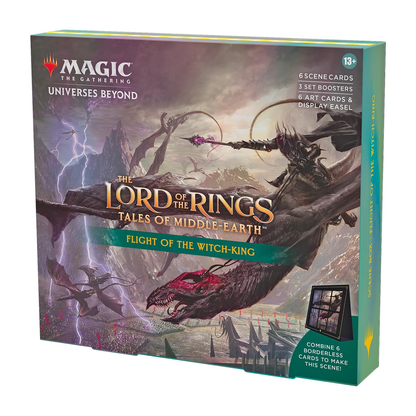Boîte scénique Magic: The Gathering Le Seigneur des Anneaux : chroniques de la Terre du Milieu - Aragorn at Helm’s Deep (Version Anglaise)