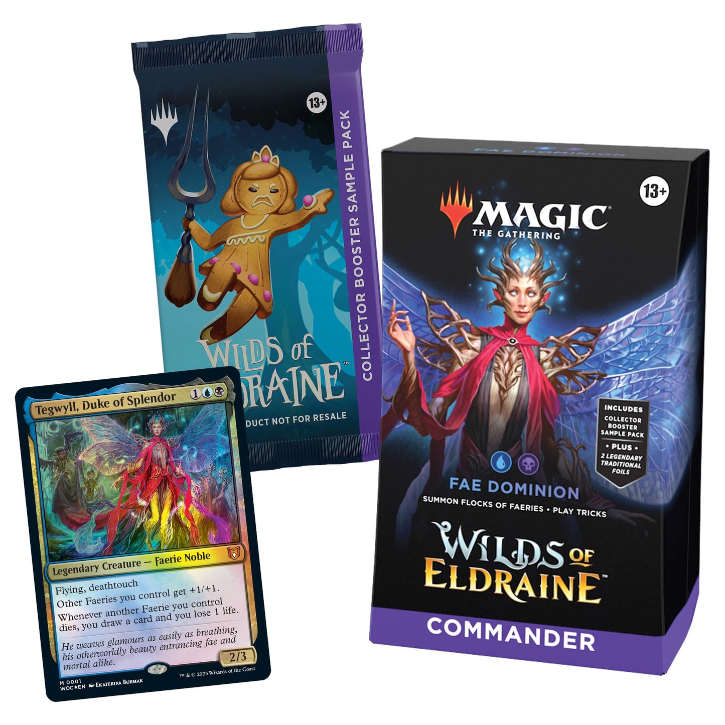 Kit de démarrage Magic: The Gathering 2023 - Apprenez à jouer avec 2 decks prêts-à-jouer + 2 codes pour jouer en ligne (jeu de cartes fantastique pour 2 joueurs) (Version Française)