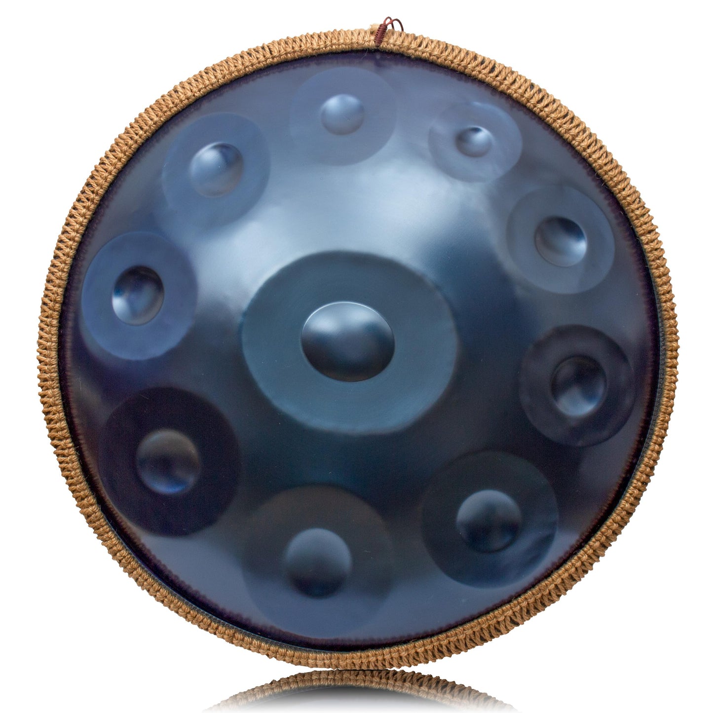 LOMUTY Handpan Drum 12 Tones 22 Inch Steel Tongue Drum avec sac souple, Percussion harmonique pour la guérison du son, la méditation personnelle, le yoga (argent)