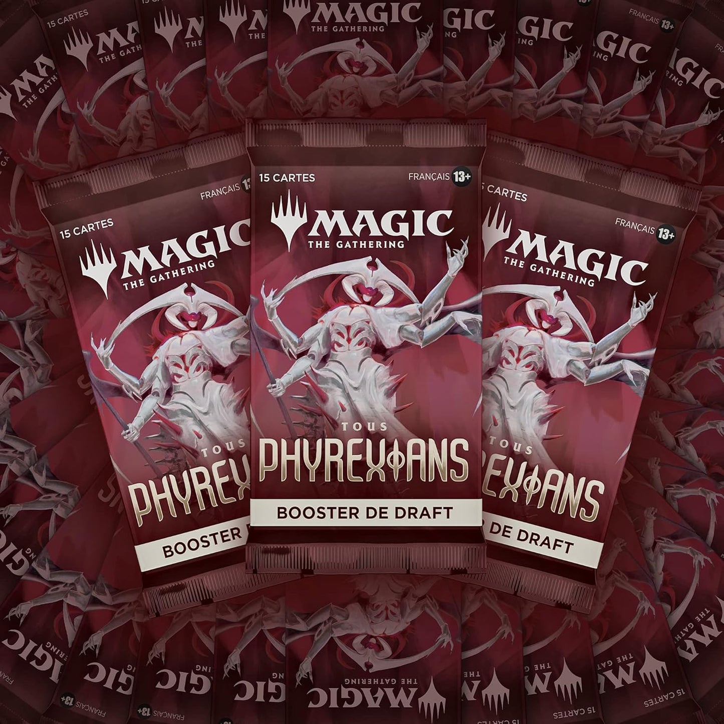 Boîte de boosters de draft Magic: The Gathering Tous Phyrexians, 36 boosters (Version Française)
