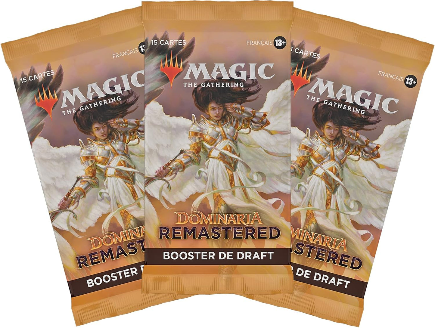 Magic The Gathering D15051010 Pack De 3 Boosters De Draft Dominaria Remastered (Version Française), Multicolore
