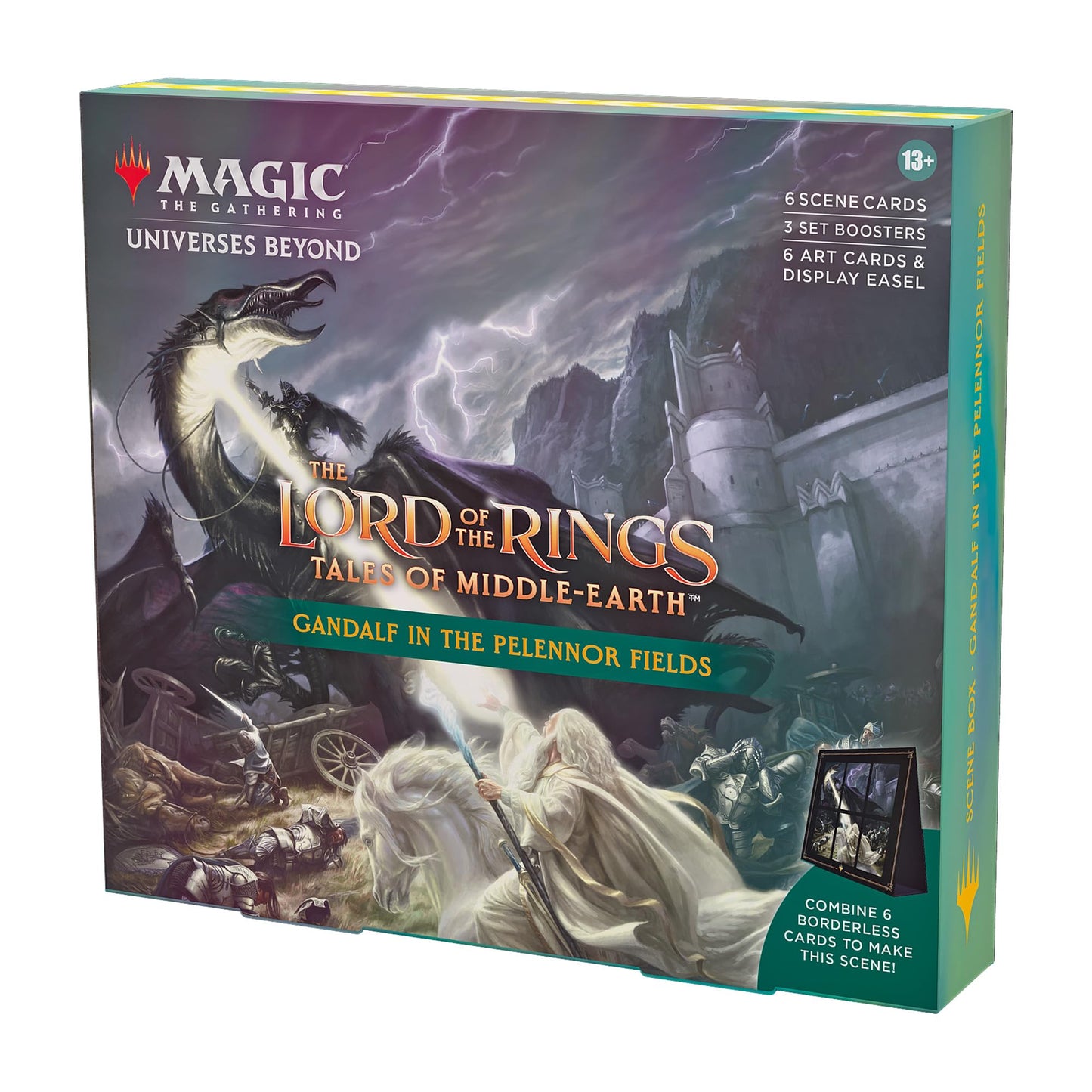 Boîte scénique Magic: The Gathering Le Seigneur des Anneaux : chroniques de la Terre du Milieu - Aragorn at Helm’s Deep (Version Anglaise)