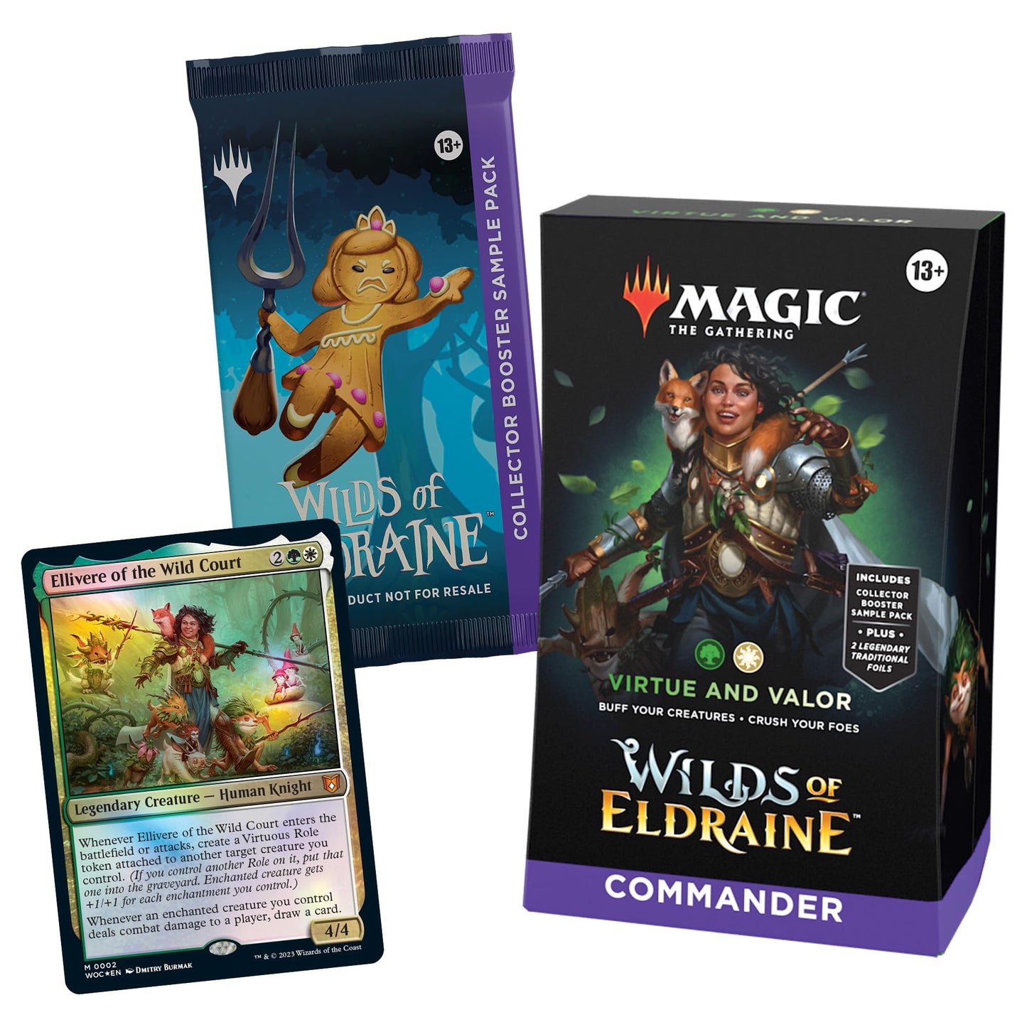 Kit de démarrage Magic: The Gathering 2023 - Apprenez à jouer avec 2 decks prêts-à-jouer + 2 codes pour jouer en ligne (jeu de cartes fantastique pour 2 joueurs) (Version Française)