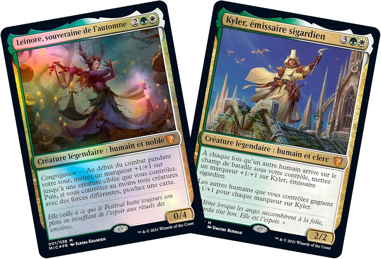Magic The Gathering- Deck Commander Innistrad : Chasse de Minuit – Marqueurs et congrégation