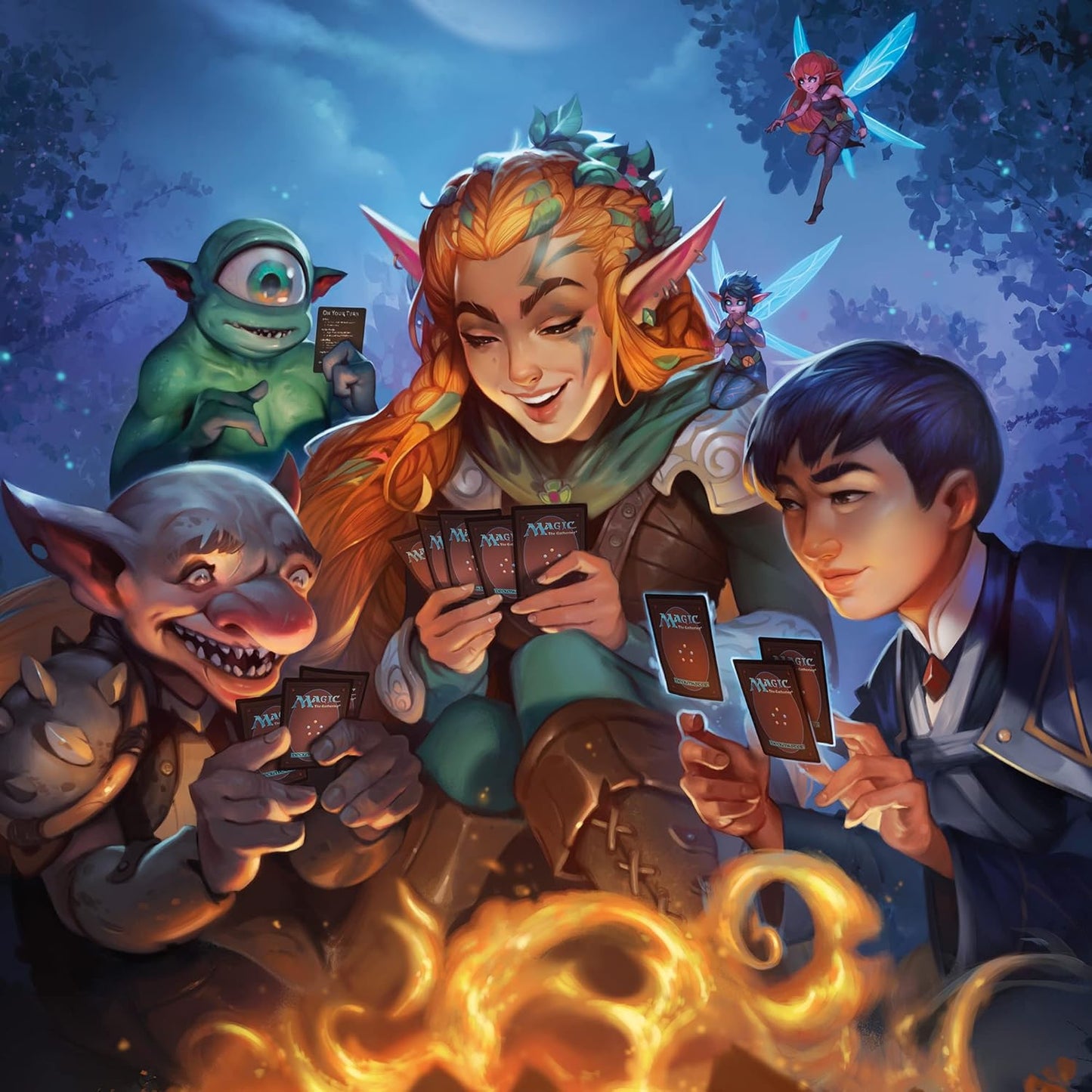 Wizards of the Coast - Soirée jeux : chacun pour soi 2022 - Jeu de cartes fantastique pour 2 à 5 joueurs - Magic: The Gathering