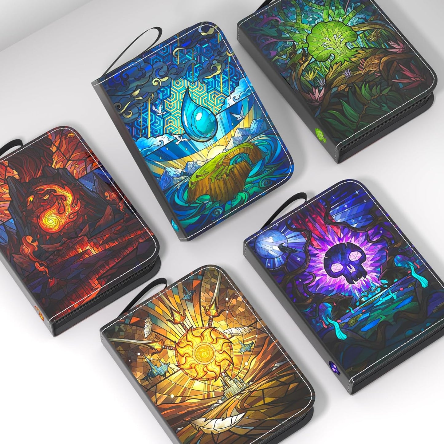 Album de cartes à collectionner pour MTG, pour 900 cartes, reliure MTG pour cartes standard, album de collection pour cartes YGO/PTCG pour enfants (9 compartiments, violet)
