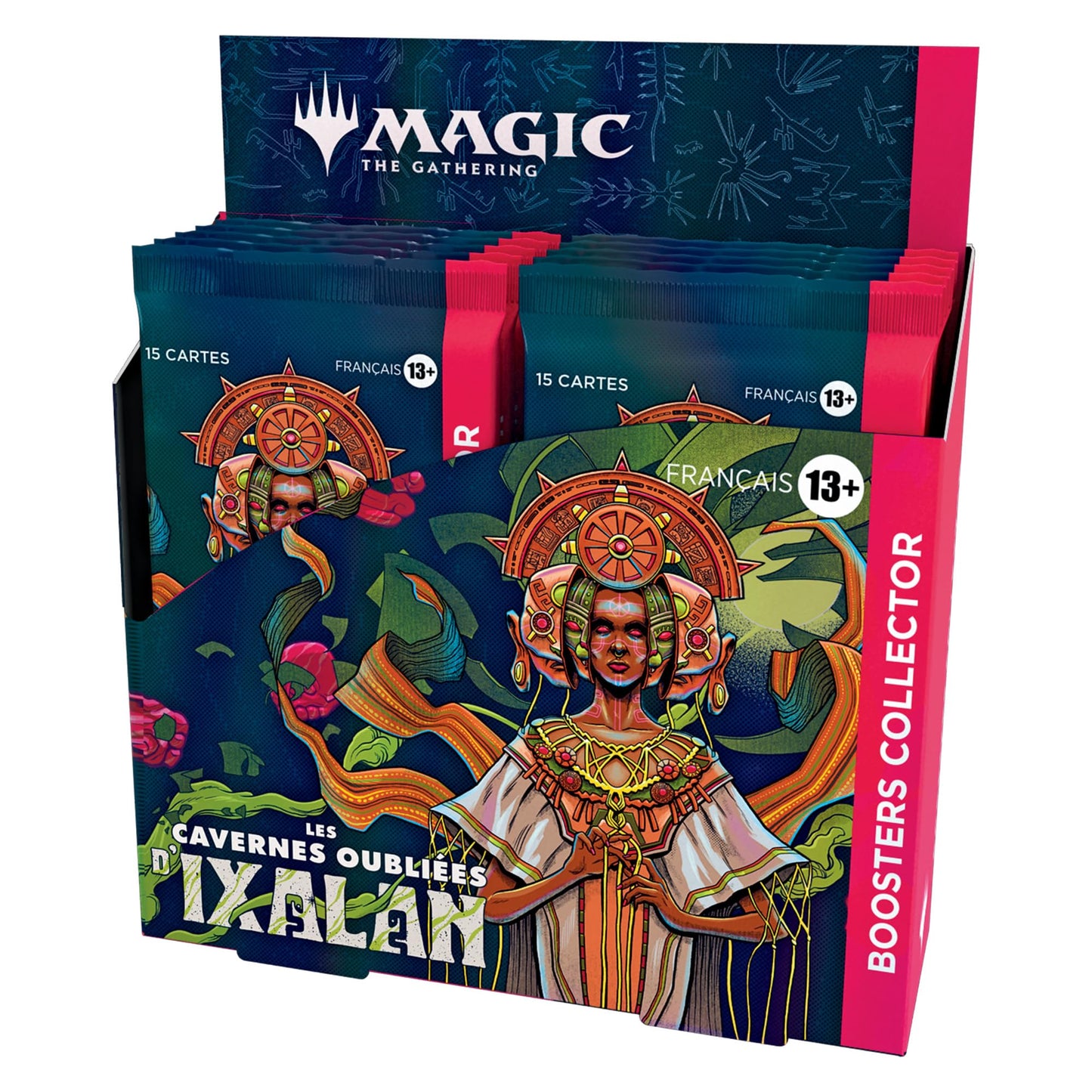 Boîte de boosters de draft Magic: The Gathering Les cavernes oubliées d'Ixalan (version française)