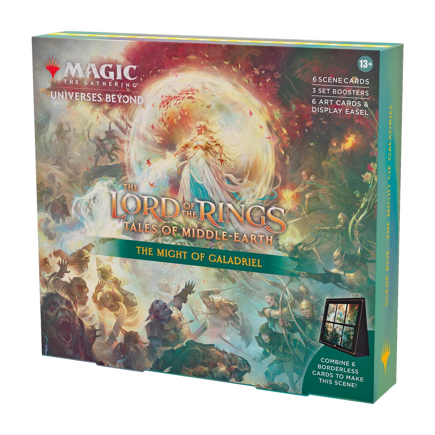 Boîte scénique Magic: The Gathering Le Seigneur des Anneaux : chroniques de la Terre du Milieu - Aragorn at Helm’s Deep (Version Anglaise)