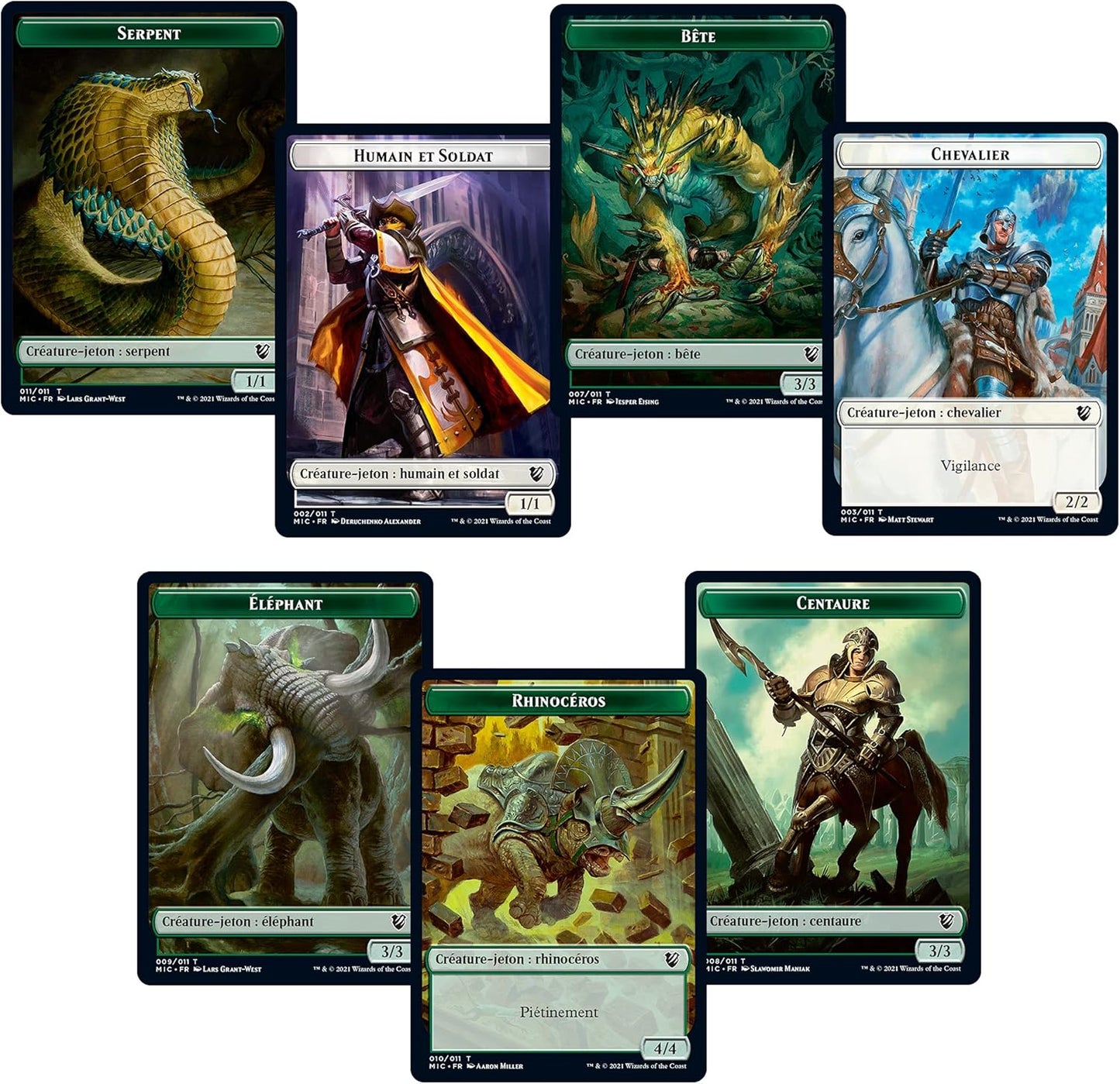 Magic The Gathering- Deck Commander Innistrad : Chasse de Minuit – Marqueurs et congrégation
