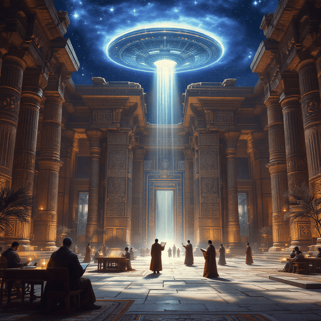 Les Civilisations Anciennes et l'Hypothèse des Visiteurs d'Ailleurs : Science et Création Humaine