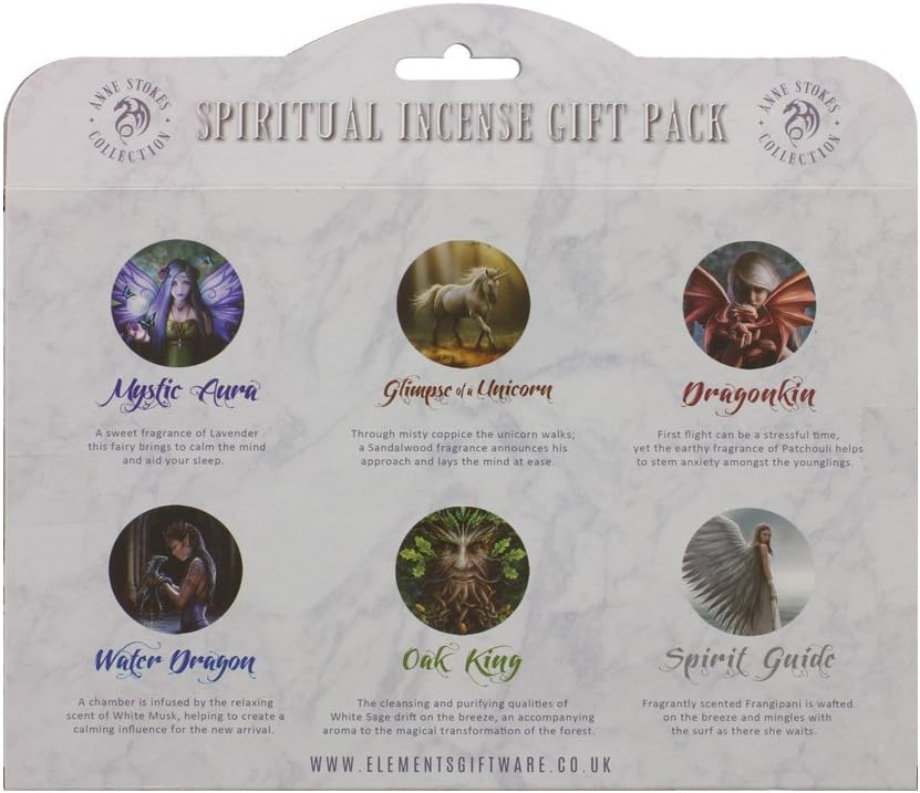 Coffret cadeau d'encens spirituel par Anne Stokes