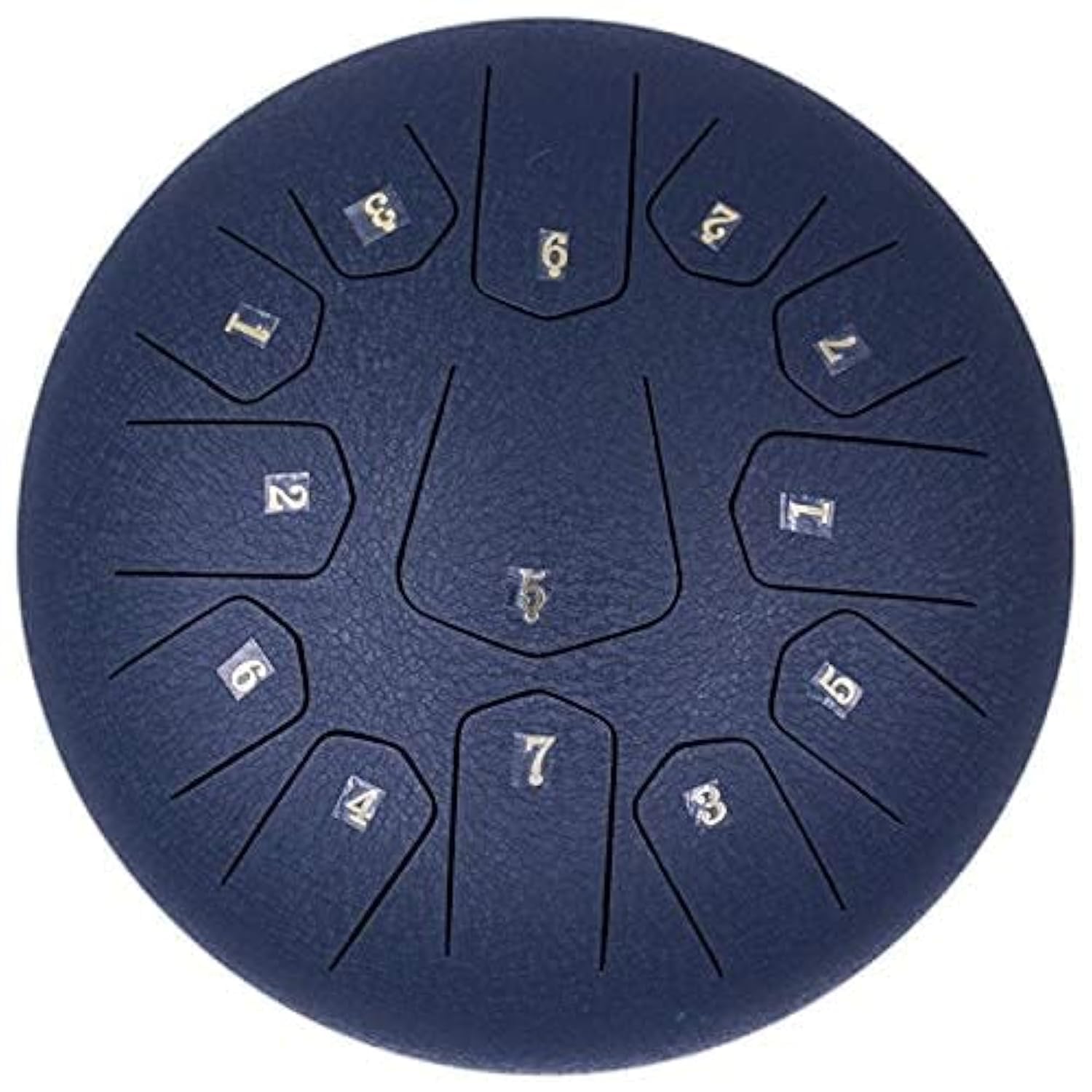 LOMUTY Handpan Drum 12 Tones 22 Inch Steel Tongue Drum avec sac souple, Percussion harmonique pour la guérison du son, la méditation personnelle, le yoga (argent)