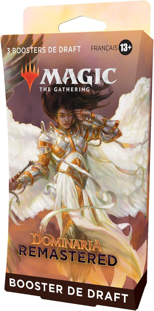 Magic The Gathering D15051010 Pack De 3 Boosters De Draft Dominaria Remastered (Version Française), Multicolore