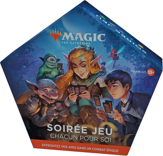 Wizards of the Coast - Soirée jeux : chacun pour soi 2022 - Jeu de cartes fantastique pour 2 à 5 joueurs - Magic: The Gathering