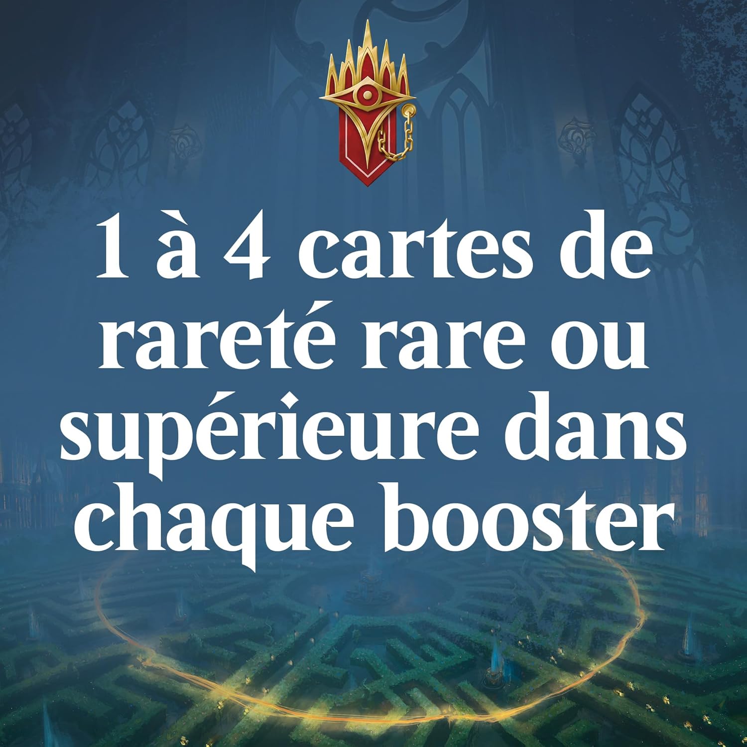 Bundle Magic: The Gathering Meurtres au manoir Karlov - 9 boosters de jeu, 30 cartes de terrain + accessoires exclusifs (Version Française)