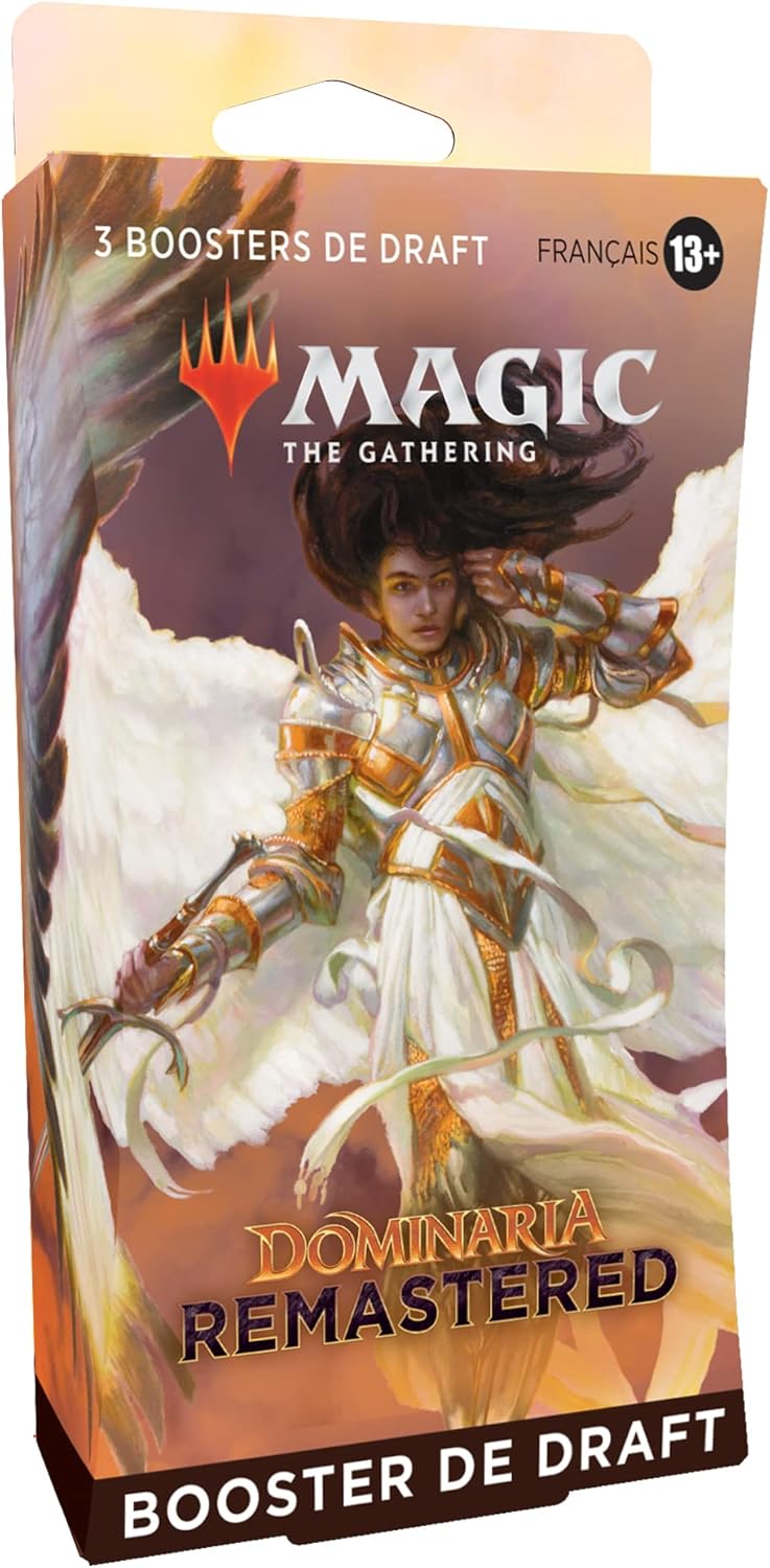 Magic The Gathering D15051010 Pack De 3 Boosters De Draft Dominaria Remastered (Version Française), Multicolore