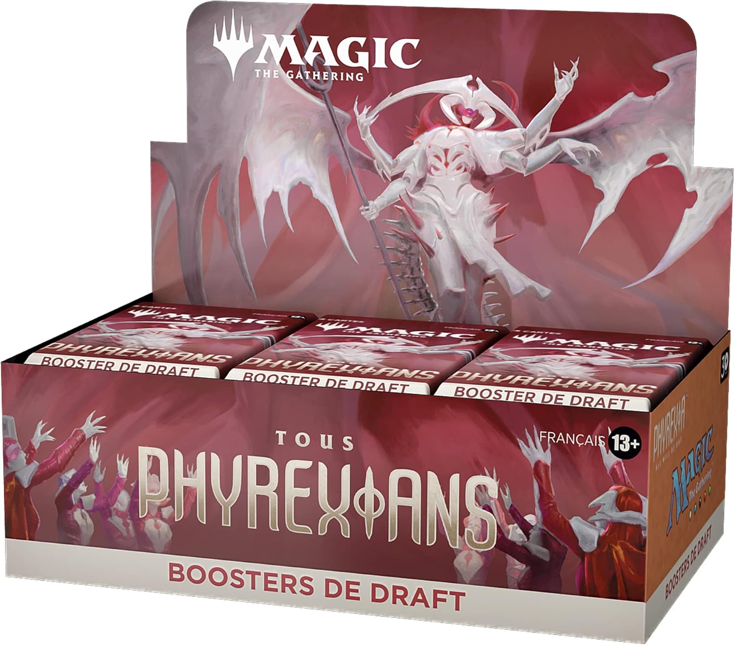 Boîte de boosters de draft Magic: The Gathering Tous Phyrexians, 36 boosters (Version Française)