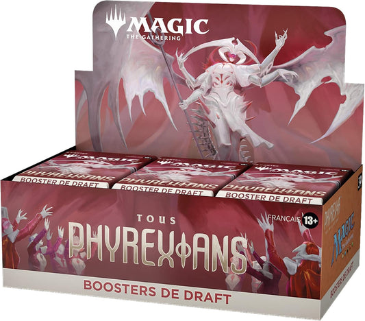 Boîte de boosters de draft Magic: The Gathering Tous Phyrexians, 36 boosters (Version Française)
