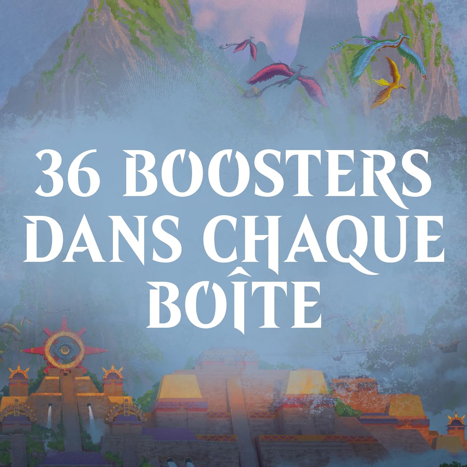 Boîte de boosters de draft Magic: The Gathering Les cavernes oubliées d'Ixalan (version française)