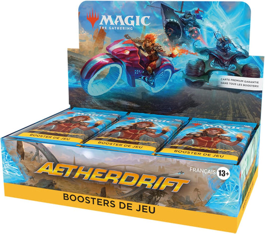 Magic: The Gathering- Boîte de boosters de Jeu Aetherdrift (Version Française), D4145101, Multicolor