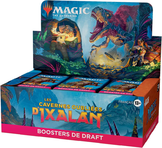 Boîte de boosters de draft Magic: The Gathering Les cavernes oubliées d'Ixalan (version française)