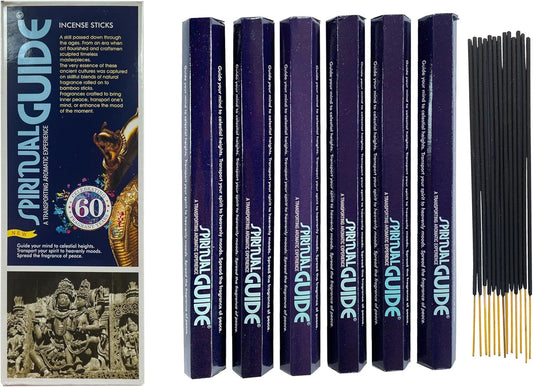 Padmini - Lot de 6 boîtes de 20 bâtonnets d'encens spirituels