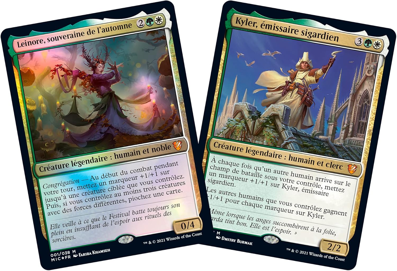 Magic The Gathering- Deck Commander Innistrad : Chasse de Minuit â€“ Marqueurs et congrégation