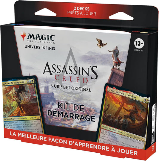 Magic: The Gathering Kit de démarrage Assassin’s Creed | 2 Decks prêts-à-Jouer (Version Française)